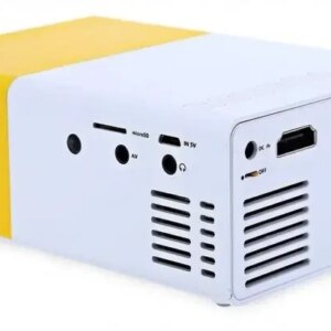 Мультимедийный портативный проектор UKC YG-300 с динамиком White/Yellow