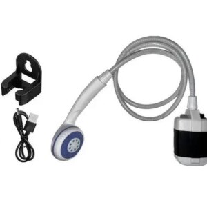 Душ портативный, кемпинговый с помпой на аккумуляторе USB Travel shower 2200 мАг