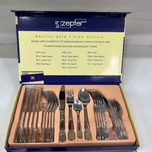 Набор посуды на 6 персон 24 штуки из нержавеющей стали Zepter ZP1001