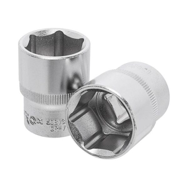Набор головок торцевых с трещоткой Dnipr-M Ultra (12 шт.) 1/4"