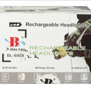 Фонарик налобный BAILONG BL-6908-2 Встроенный аккумулятор из УФ