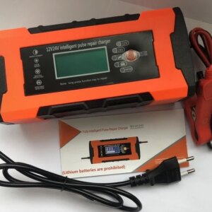 Зарядное устройство для гелиевых (GEL), кислотных (SLA), аккумуляторов AGM 12V/10A - 24V/5A 180W