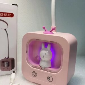 Светодиодная настольная лампа с движущейся головкой и RGB - подсветкой Плюшевого Мишки DIGAD 1943