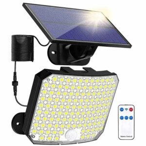 Светильник на солнечной батарее с датчиком движения Solar wall lamp BL-104-SMD