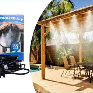 Садовый туманообразователь для беседок Patio Mistcooling система распылитель с 10-метровой системой трубок