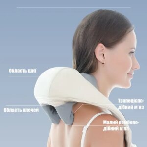 Массажер электрический с подогревом для для спины/шеи/тела Massager NEW