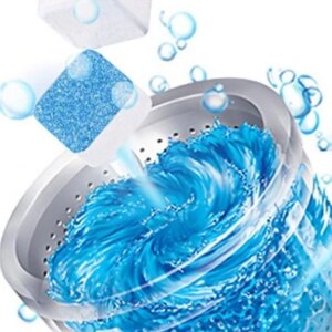 Антибактериальное средство очистки стиральных машин Washing mashine cleaner №2 в шипучих таблетках
