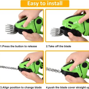 Ножницы-кусторез аккумуляторный Garden cutter EVCITN