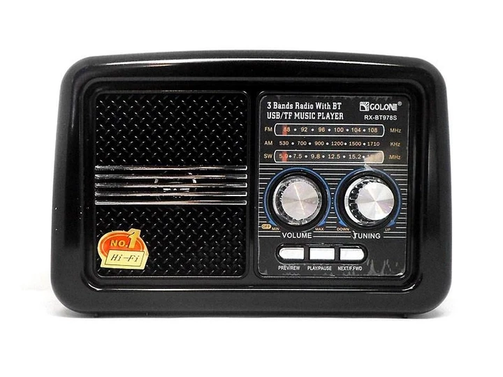 Портативна радіостанція Golon Solar Bluetooth RX-BT978S