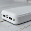 Power Bank Smart Intelligent Fast Charging KJ-P16 зарядное устройство 50000mAh Белый