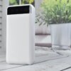 Power Bank Smart Intelligent Fast Charging KJ-P16 зарядное устройство 50000mAh Белый