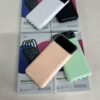 Повербанк со встроенными кабелями KT T51X 50000mAh Персиковый