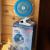Портативный настольный мини вентилятор Moltis на прищепке Mini Fan WX 6503 ABS-пластик Blue