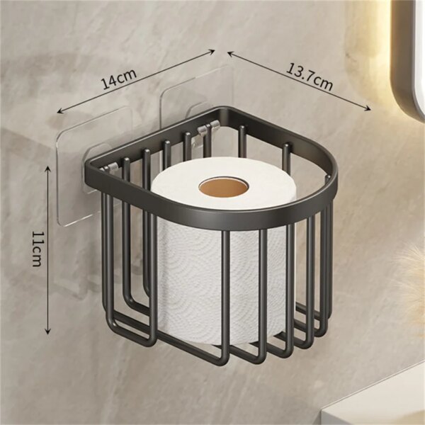 Настенный Держатель Туалетной Бумаги Storage Shelf AND-75-10-100PCS