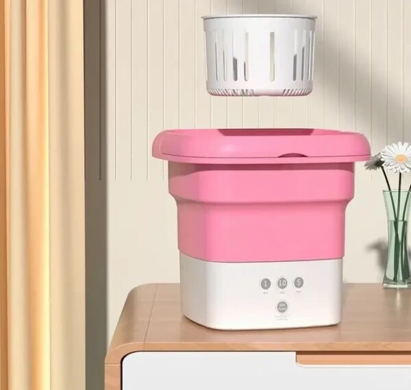 Складная стиральная машина для путешествий Folding Washing Machine Стиральная машина для белья 7л.