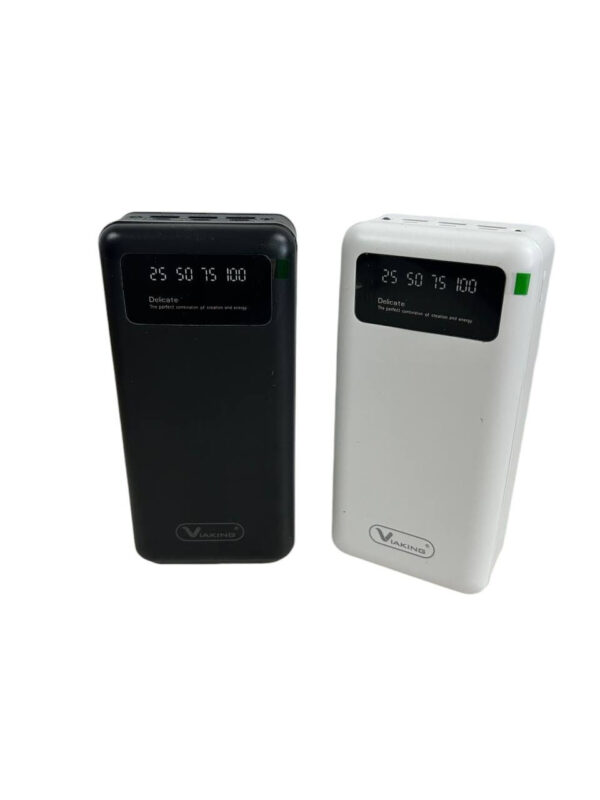Повербанк power bank Viaking 50000 mAh YM-500 Фонарь 4 USB порта, дисплей, Powerbank Черный