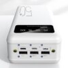 Повербанк power bank Viaking 50000 mAh YM-500 3 USB Type-C с фонариком Белый