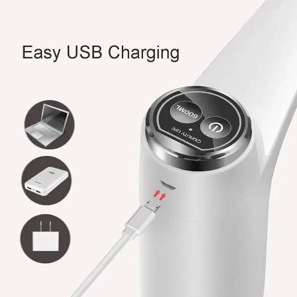Автоматический насос помпа для воды с USB 1200мАч, MD 03 / Электронасос для воды De