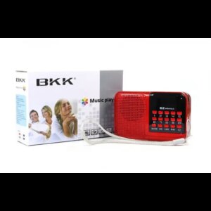 Радиоприёмник аккумуляторный BKK S61 Радио колонка с FM USB MicroSD