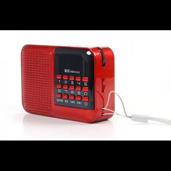 Радиоприёмник аккумуляторный BKK S61 Радио колонка с FM USB MicroSD