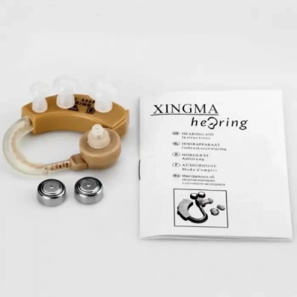 Слуховой аппарат Xingma XM-909E заушной усилитель слуха Полный комплект st