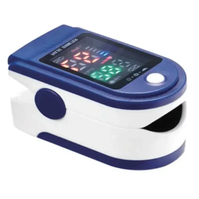 Пульсоксиметр Fingertip LK88 Pulse Oximeter, біло-синій