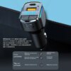 FM-трансмиттер Inspire C34 MP3 25W 12-24V Black (FM-C34)