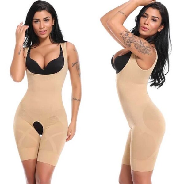 Комбидресс Slim Shapewear профессиональный для коррекции фигуры утягивающее белье XXXL