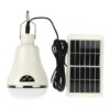 Аккумуляторный фонарик 10W с солнечной панелью Golden Road GR-020 для улицы и помещений