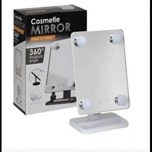 УЦЕНКА! Компактное зеркало с подсветкой для макияжа MCH Cosmetie Mirror 360 (плохая коробка)