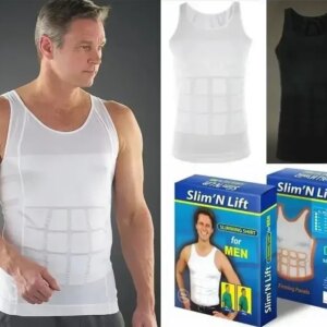УЦЕНКА! Корректирующая утягивающая майка для мужчин Slim n Lift for Men Pro (Плохая упаковка 2231)