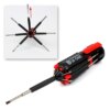Отвертка универсальная с фонариком 8 в 1 Screwdrivers