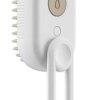 Щетка-массажер-спрей паровая Pet Spray Massage Brush 3в1 для вычесывания собак и кошек Белый