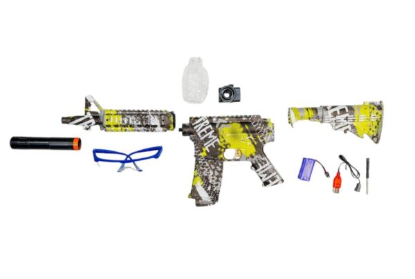 Детский Игрушечный Гель Бластер на Орбизах M416 АК47 Glock G360-1
