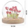 Ночник светодиодный тюльпаны умелые ручки Spherical lamp HA-42, Лампа-тюльпан DIY Ночник-тюльпан