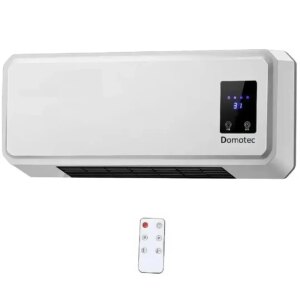 Тепловентилятор-дуйка с пультом управления Domotec MS 5962 Настенный обогреватель для дома