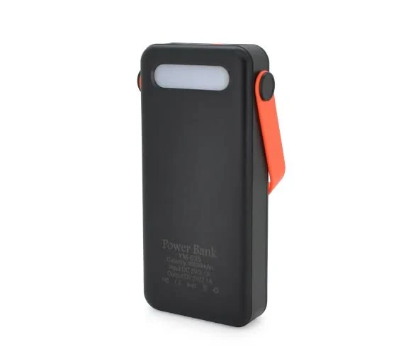 Power bank YM-635 40000mAh Solar Индикатор уровня заряда, Встроенный фонарь