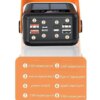 Power bank YM-635 40000mAh Solar Индикатор уровня заряда, Встроенный фонарь