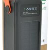 Портативная батарея NEW внешняя повербанк Power Bank 100000 mAh с солнечной панелью и фонариком