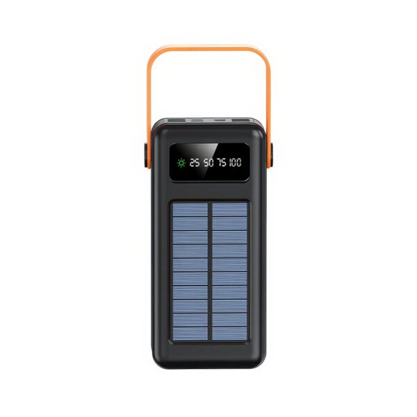 Портативное зарядное устройство с солнечной панелью Power Bank YM-639 CX Внешний аккумулятор на 120000 mAh