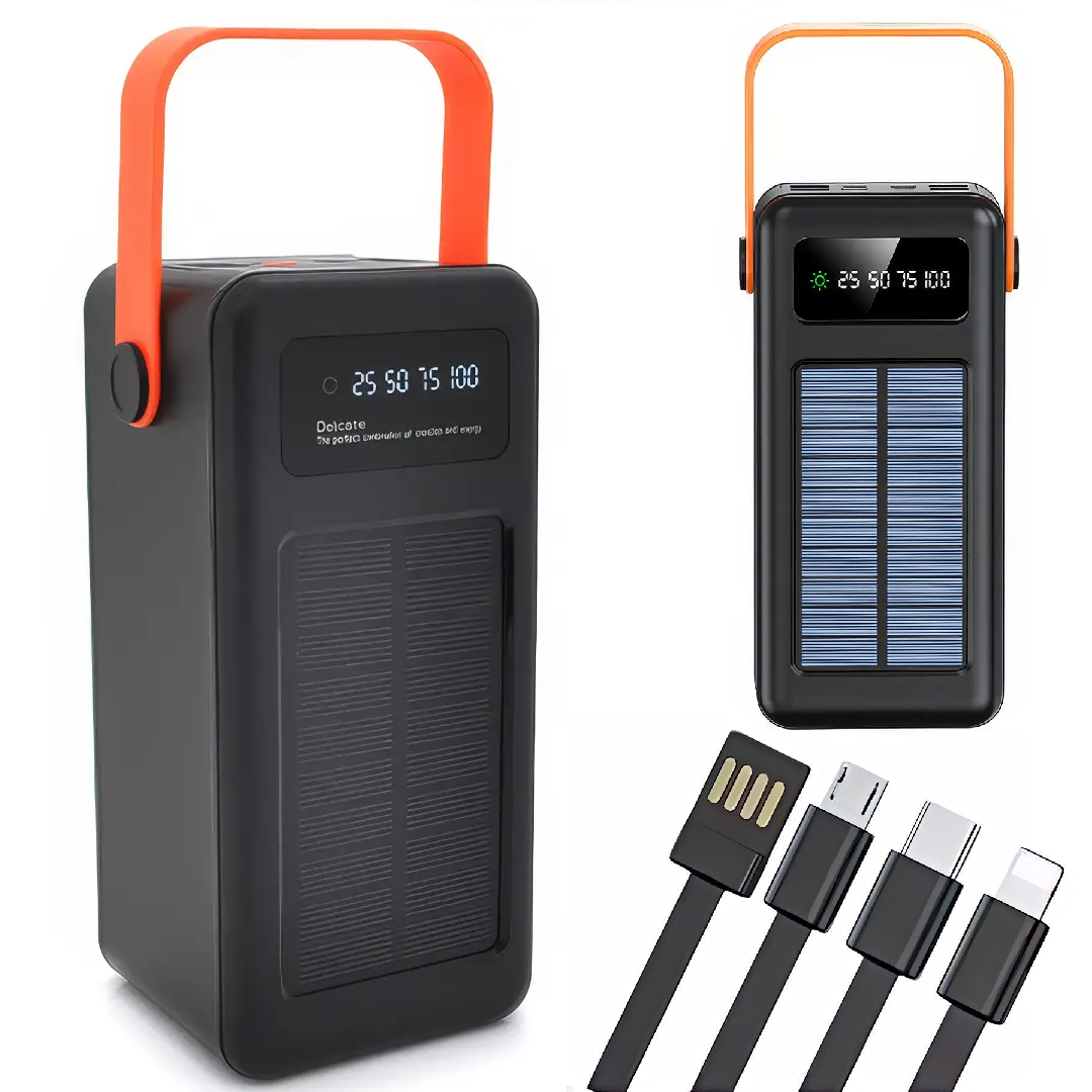 Портативний зарядний пристрій із сонячною панеллю Power Bank YM-639 CX Зовнішній акумулятор на 160000 mAh