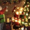 Детская Рождественская елочка с игрушками из фетра Chrismas Free Детская елочка на стену 95x70 см