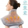 Электрогрелка для спины и шеи Heating Pad Электрическая грелка против боли в спине и шеи