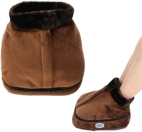 Вибро массажёр с подогревом для ног 2 в 1 Warm Massager