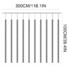 Гирлянда 200 Led зеленая ива теплый белый AND SF-56