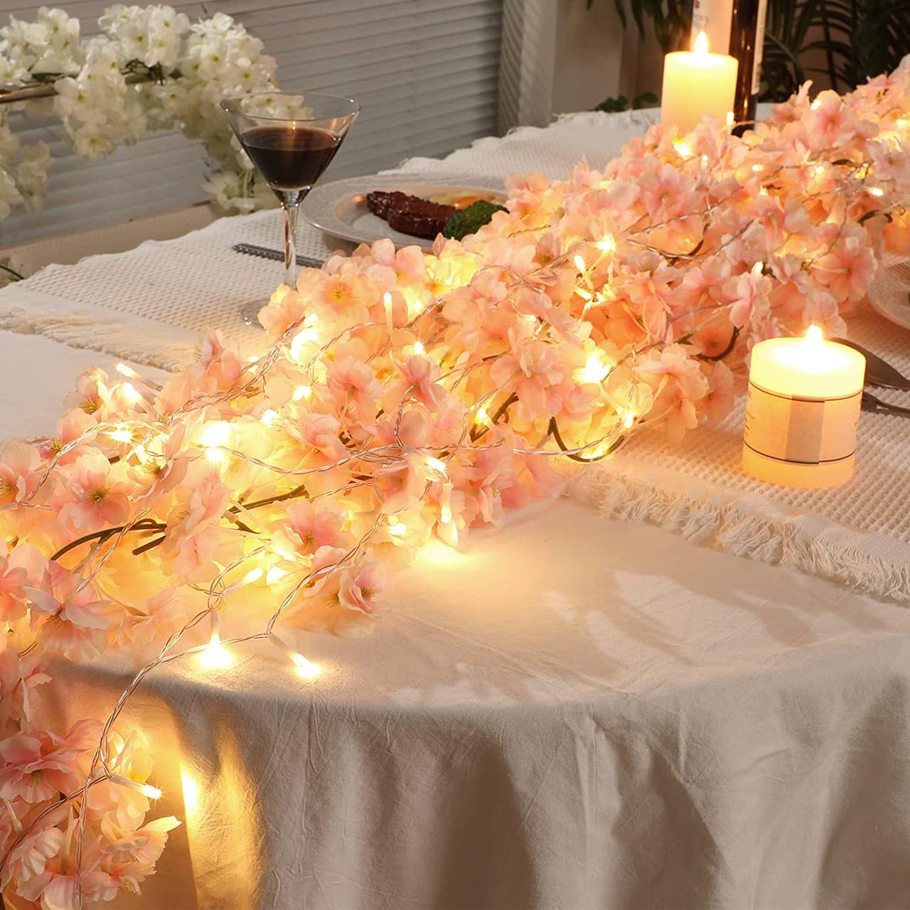 Flower Curtain Garland for Home or Garden Decor SF-53