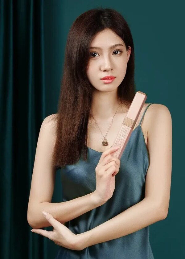Беспроводная аккумуляторная плойка. Утюжок для выпрямления волос Cordless hair LSM-637 портативный