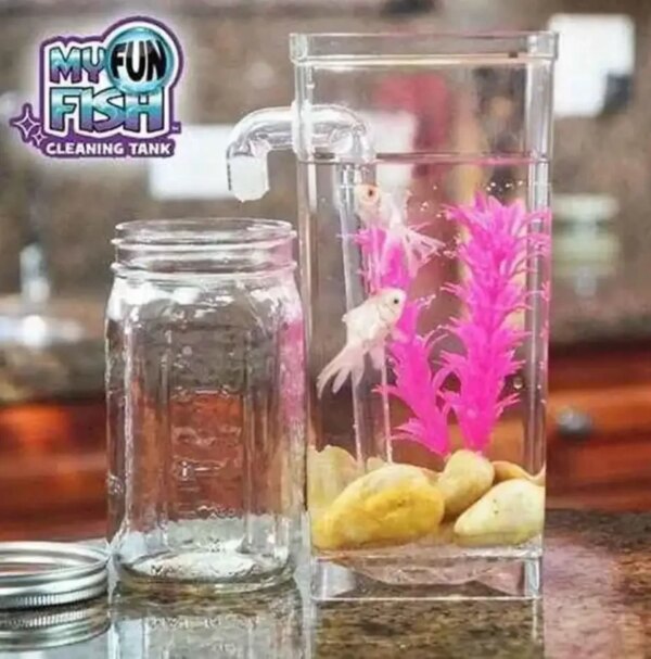 Аквариум для рыбок с системой самоочистки и светодиодной подсветкой fish tank HA-149