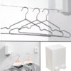 Сушилка для вещей Japanese clothesline, Белая автоматическая бельевая веревка - настенная сушилка 4.2 м