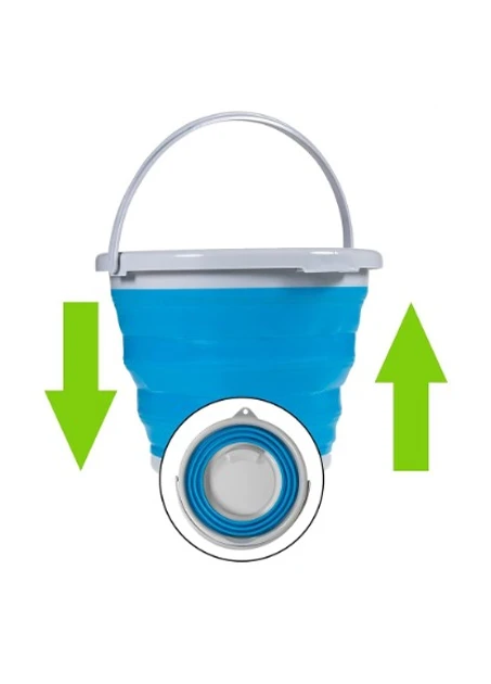 Ведро 10 литров туристическое складное SmartUS Collapsible Bucket